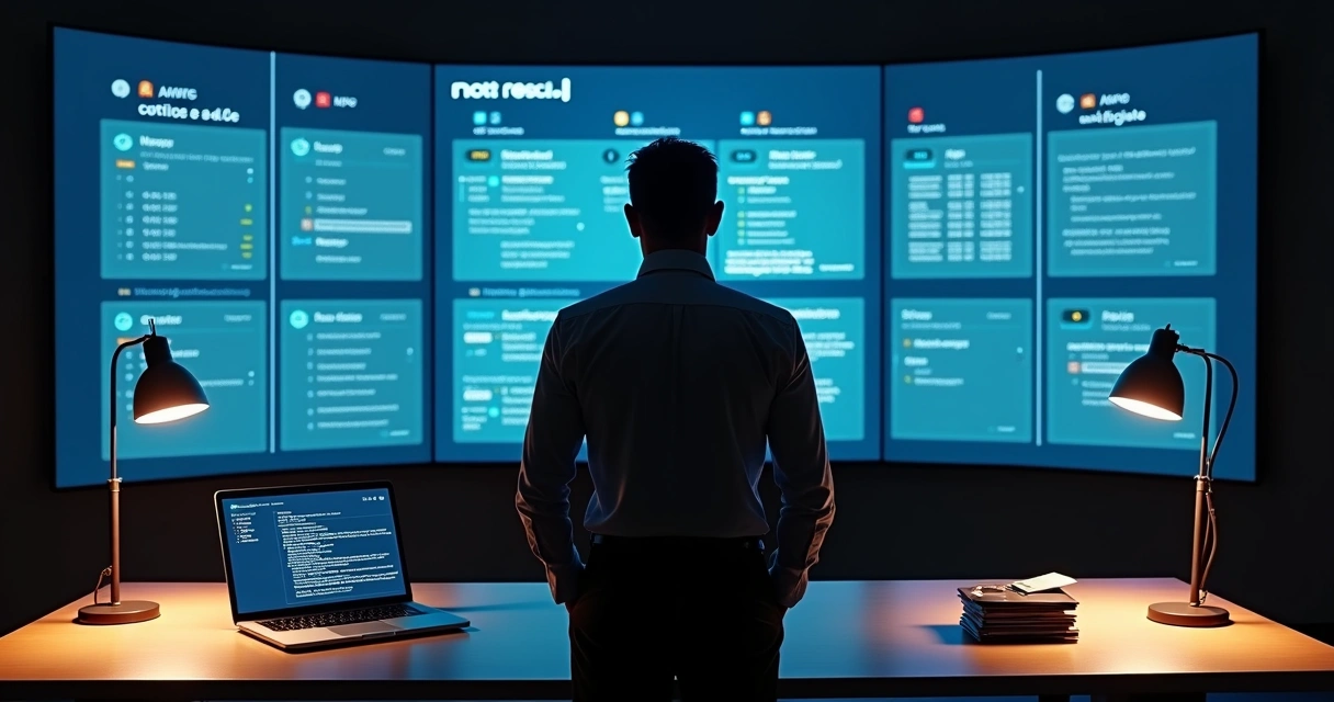 Interface de portal contábil e ERP multi-cliente desenvolvido com Cursor e integrado à API fiscal da Notaas